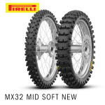 NEW 110/90-19 62M MX32 MID SOFT REAR