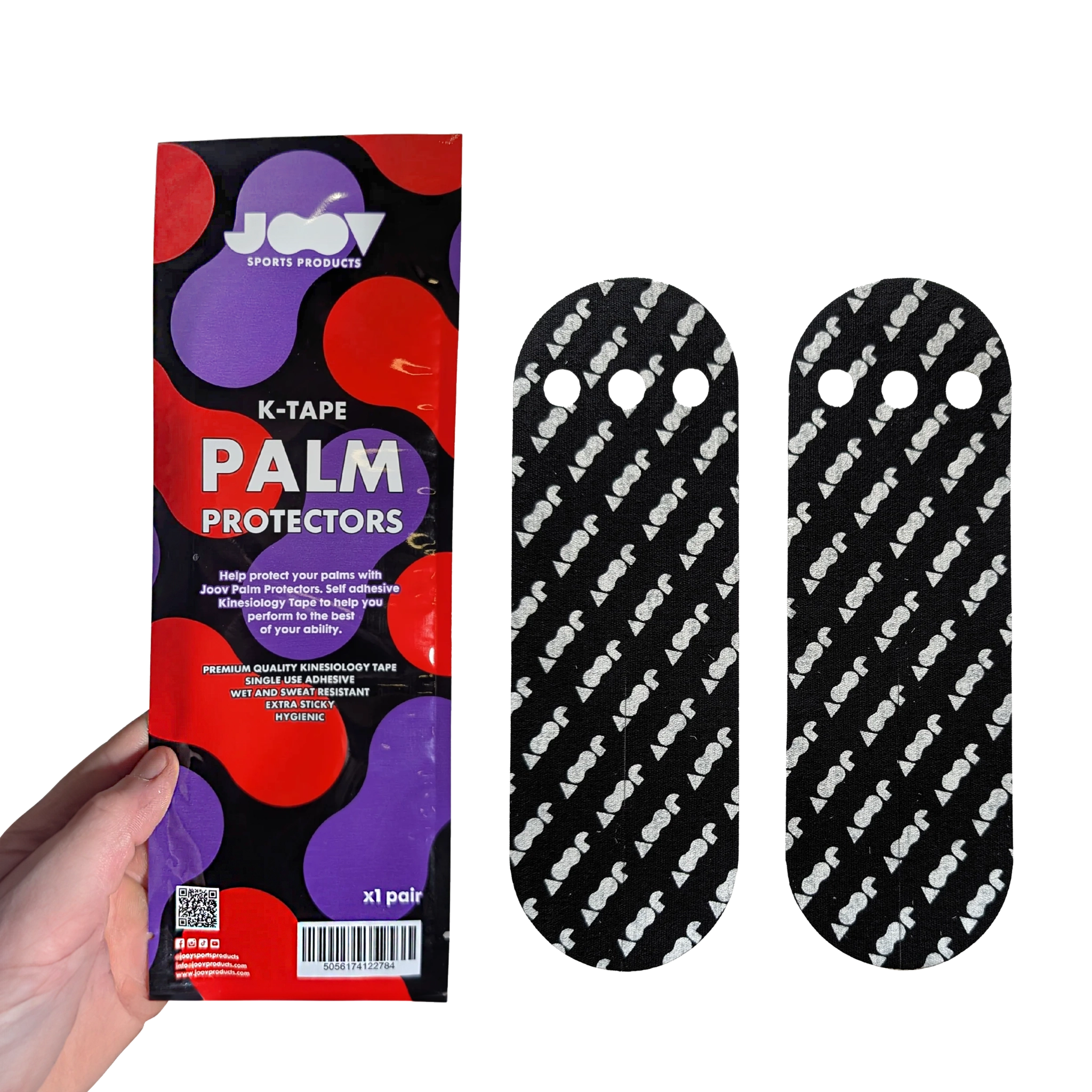 PalmProtectorPacketandstraps1 Joov Palm Protectors (1 pair) - Image 1