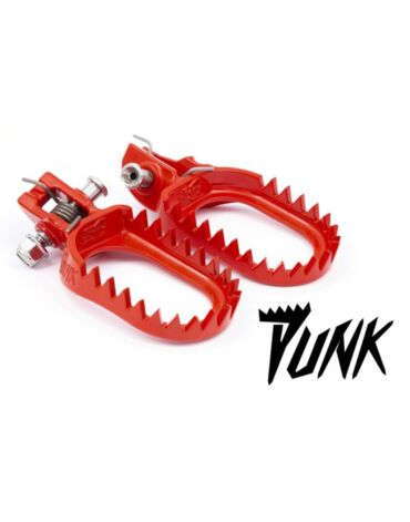 S3 Punk Footrests KTM/Husky Red