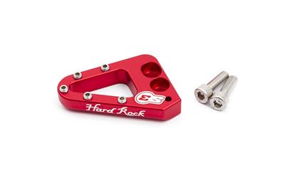 S3 Rear brake step plate "TPI" KTM/ Hky/GG RED