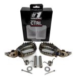 Ti-CTRL Footpegs - Tri Grip - KTM/HQV/GG/Beta