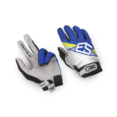 S3 Gloves Rock Racing -Blue — Size L