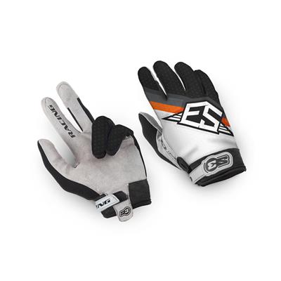 S3 Gloves Rock Racing Orange-Black — Size L