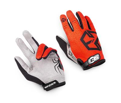 S3 Gloves Spider Red Size: Kids Large