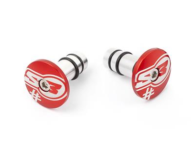 S3 Handlebar Ends Red