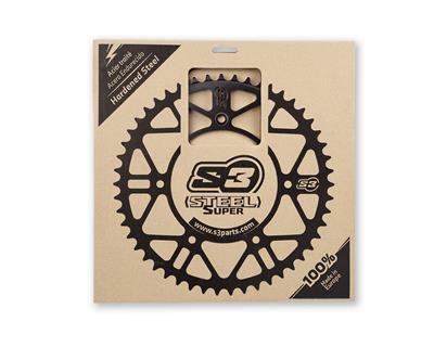 S3 Supersteel Sherco Sprocket Black 49