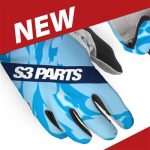 S3 Billy Bolt GLOVES ROCK BB "VERANITO" BLUE — Size XL