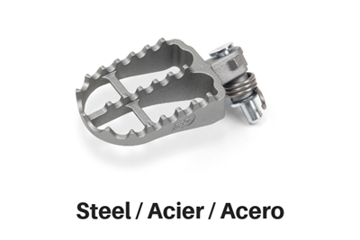 S3 Footpegs Enduro Steel Hardrock