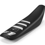 Light Rib Mini Seat Cover - Black/White