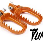 S3 Punk footrests KTM/Husky TPI 2017-21 Orange