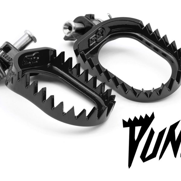 S3 Punk Footrests Beta/GasGas/Yam/ KTM Black