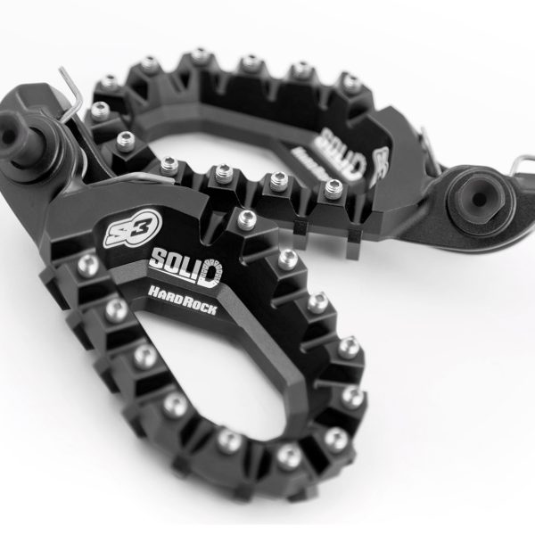 S3 Solid Footrest KTM/HKY/GG BLK 2024