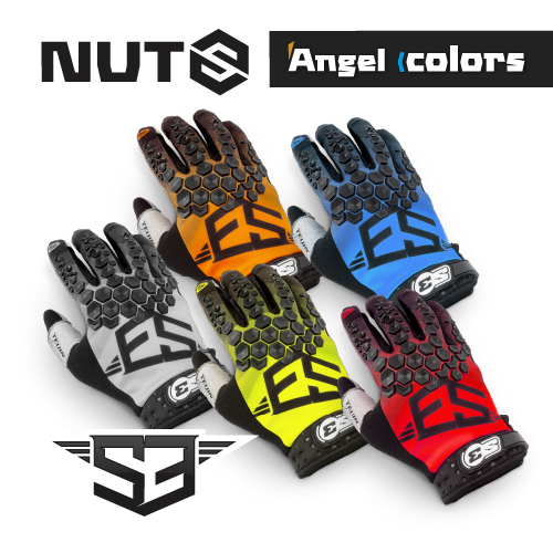 S3 Gloves Hard Enduro Angel Nuts — Size L